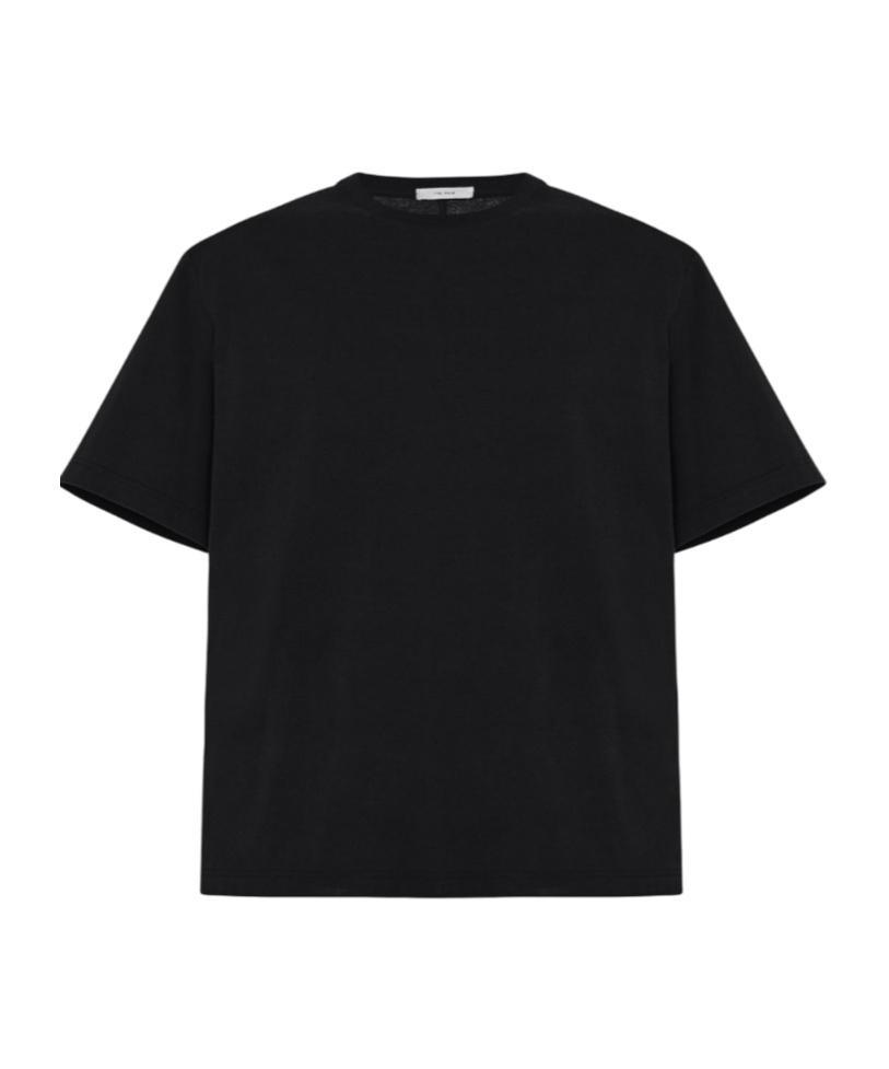 THE ROW Errigal Cotton T-shirt In Black Product Image