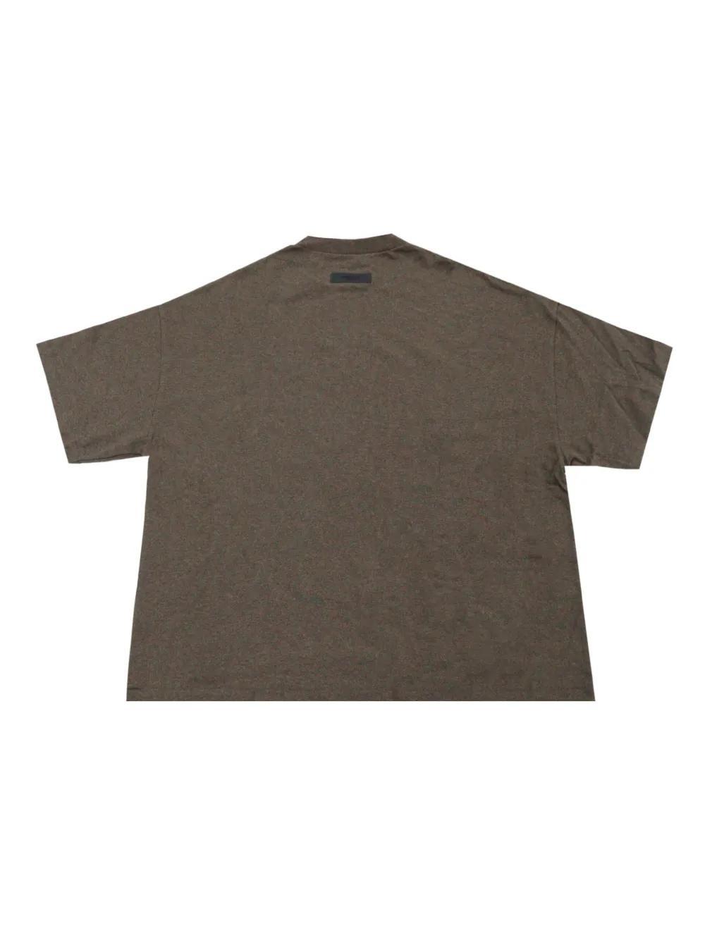 logo-print cotton T-shirt Product Image