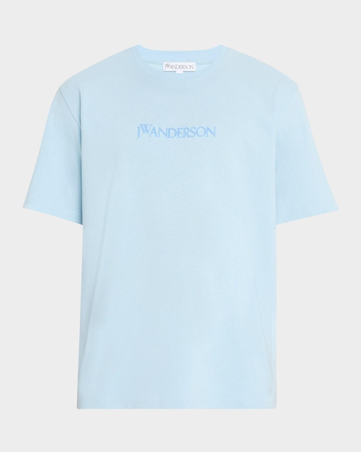 Mens Logo Embroidery T-Shirt Product Image
