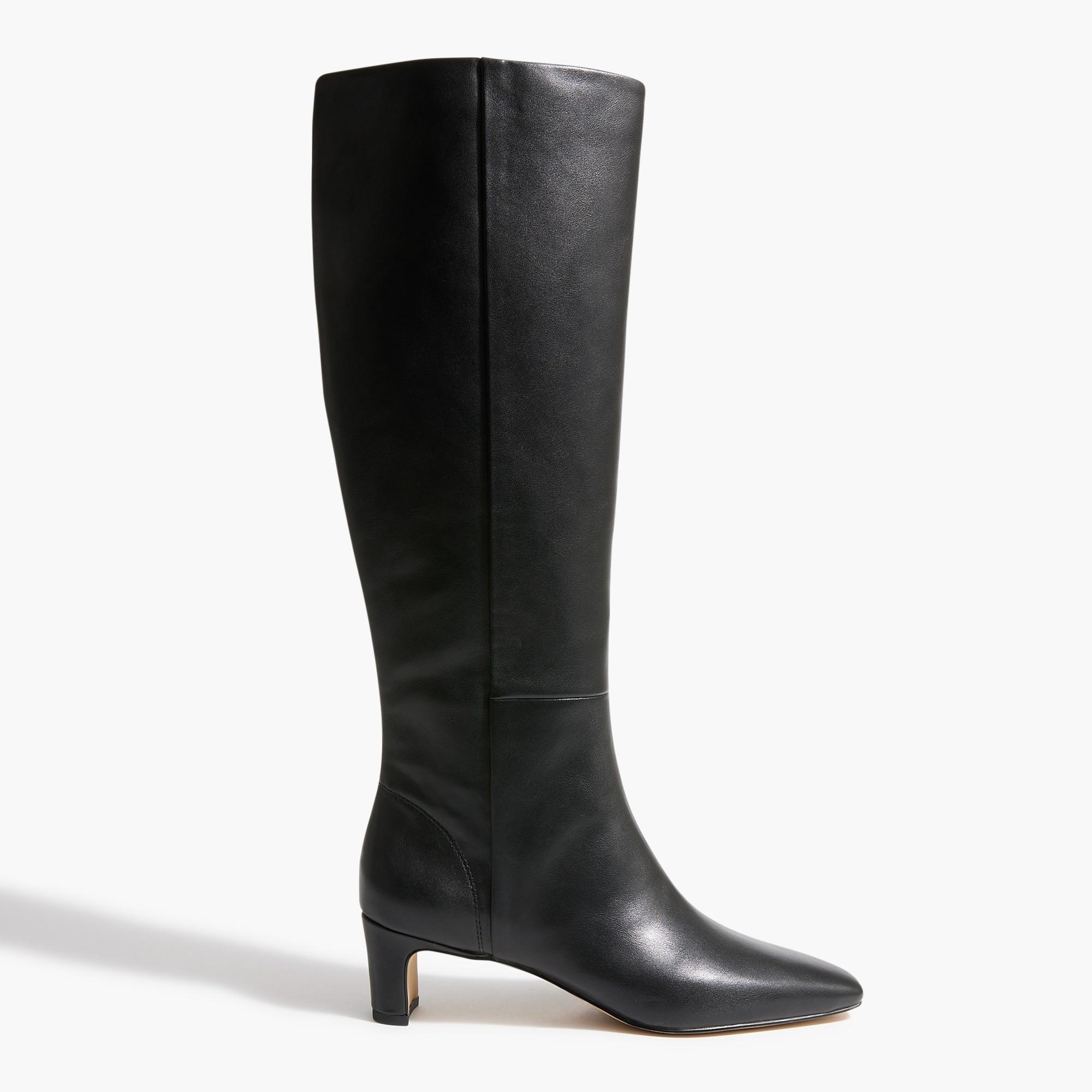 Tall snip-toe boots Product Image