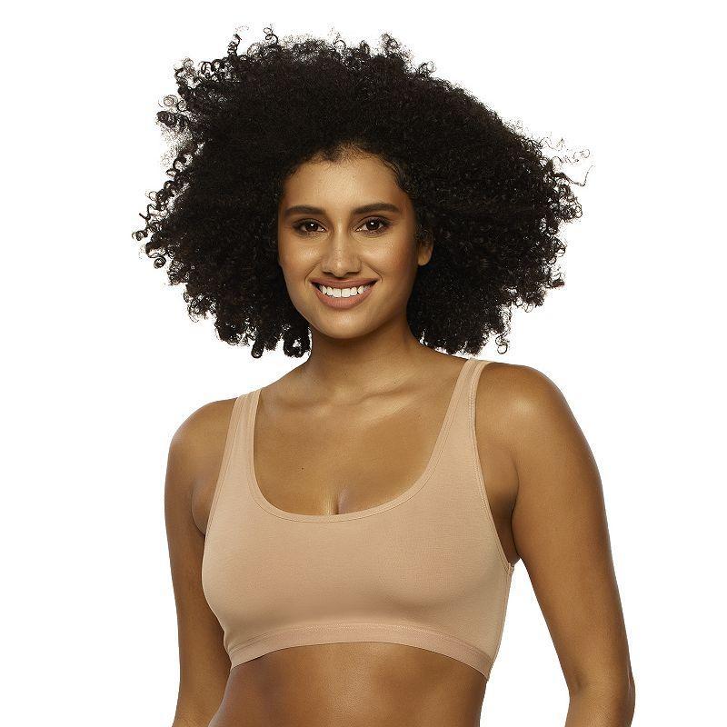 Women's Jezebel Cotton Bralette 140121, Size: Large, Grey Product Image