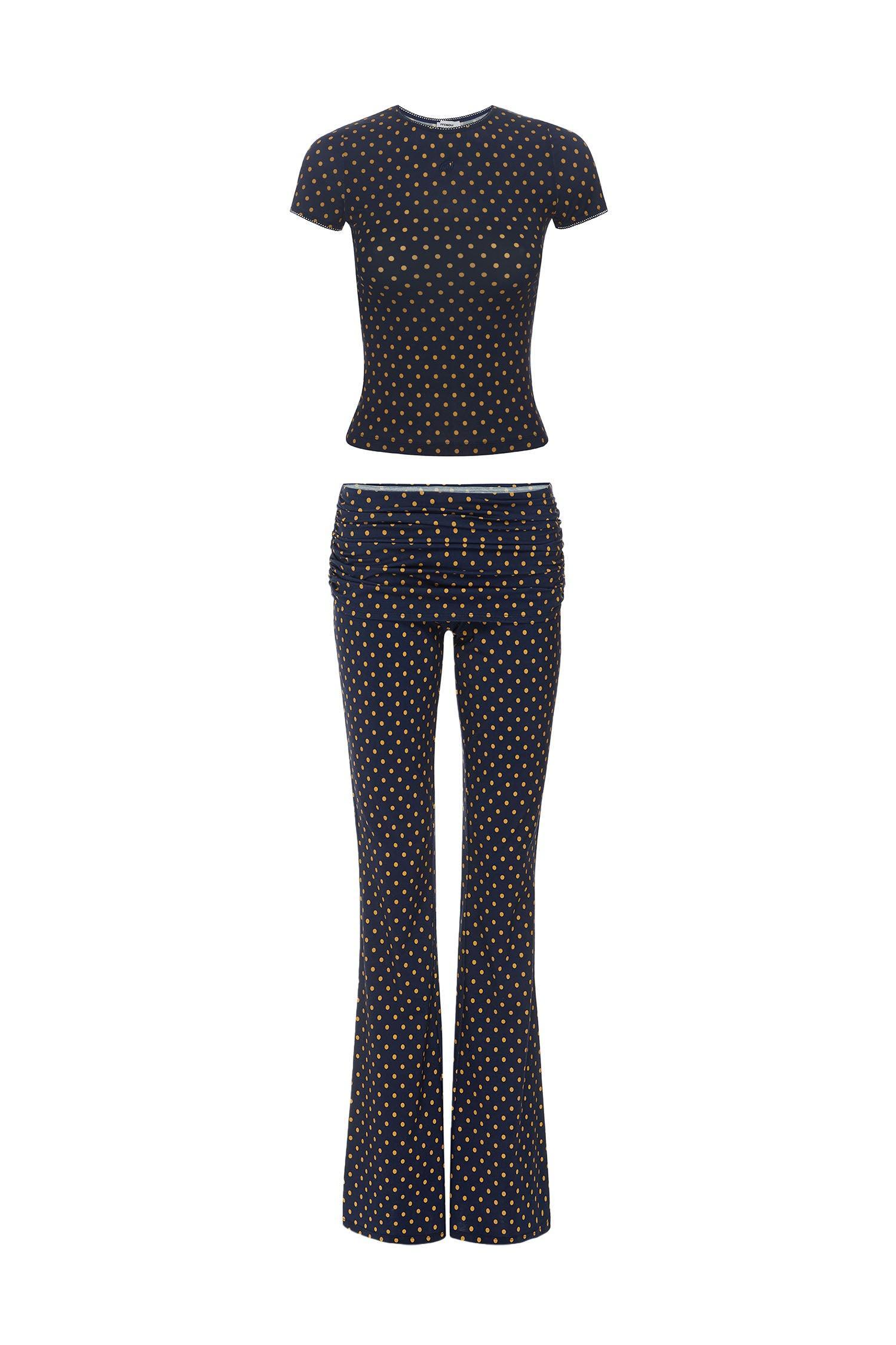 MINI TEE + ALANA PANT - POLKA DOT Product Image