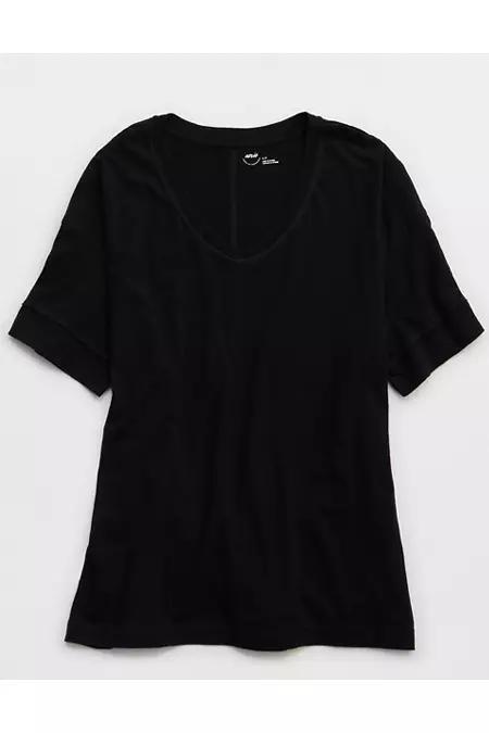 Aerie Voop Oversized Boyfriend T-Shirt Women's Product Image