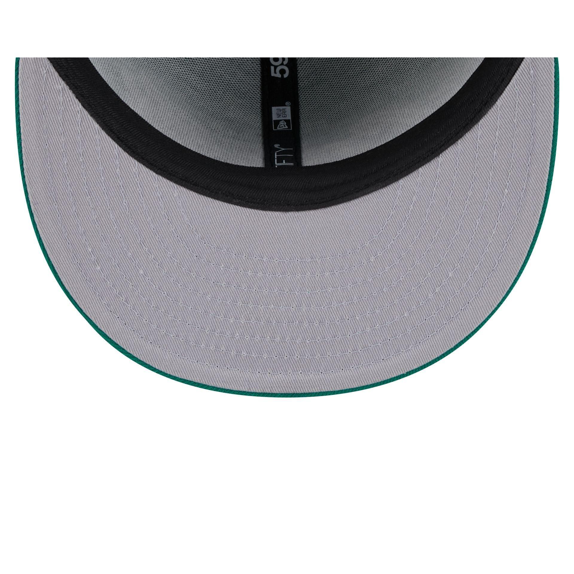 Boston Celtics Script Sided 59FIFTY Fitted Hat Male Product Image