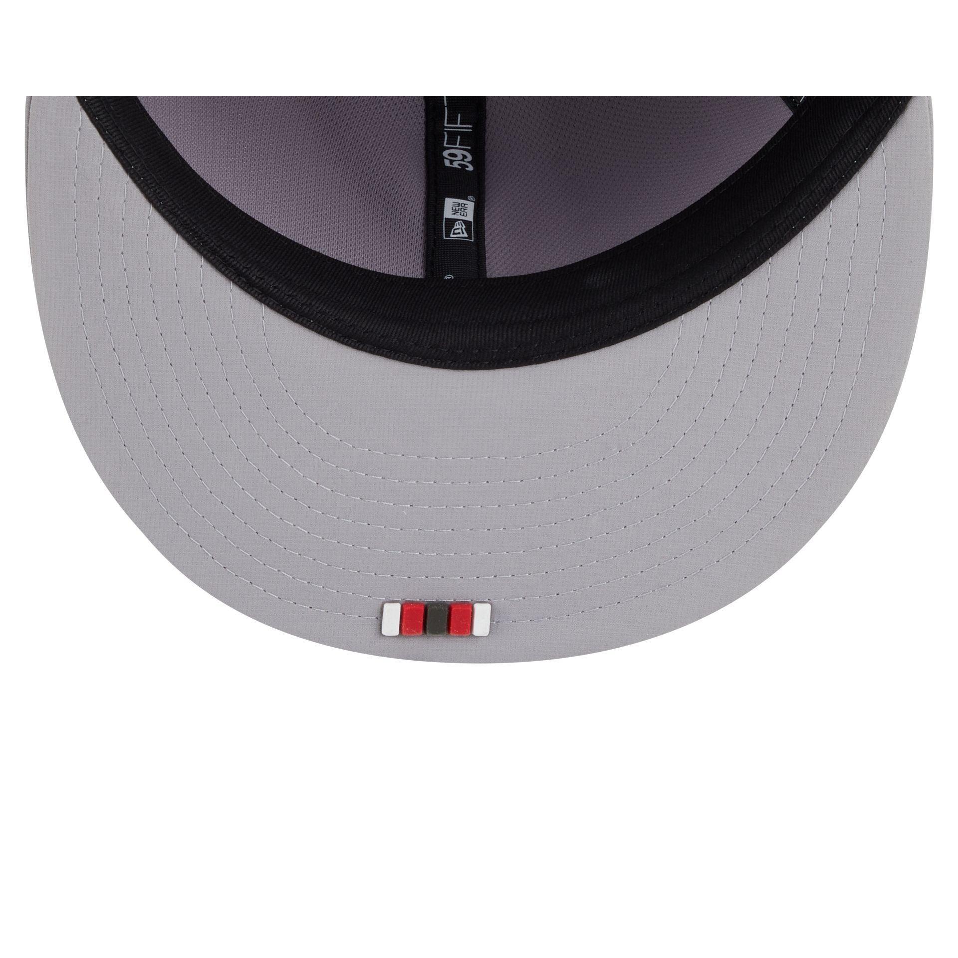 Colorado Rockies Jackie Robinson Day 2025 Retro Crown 9FIFTY Snapback Hat Male Product Image