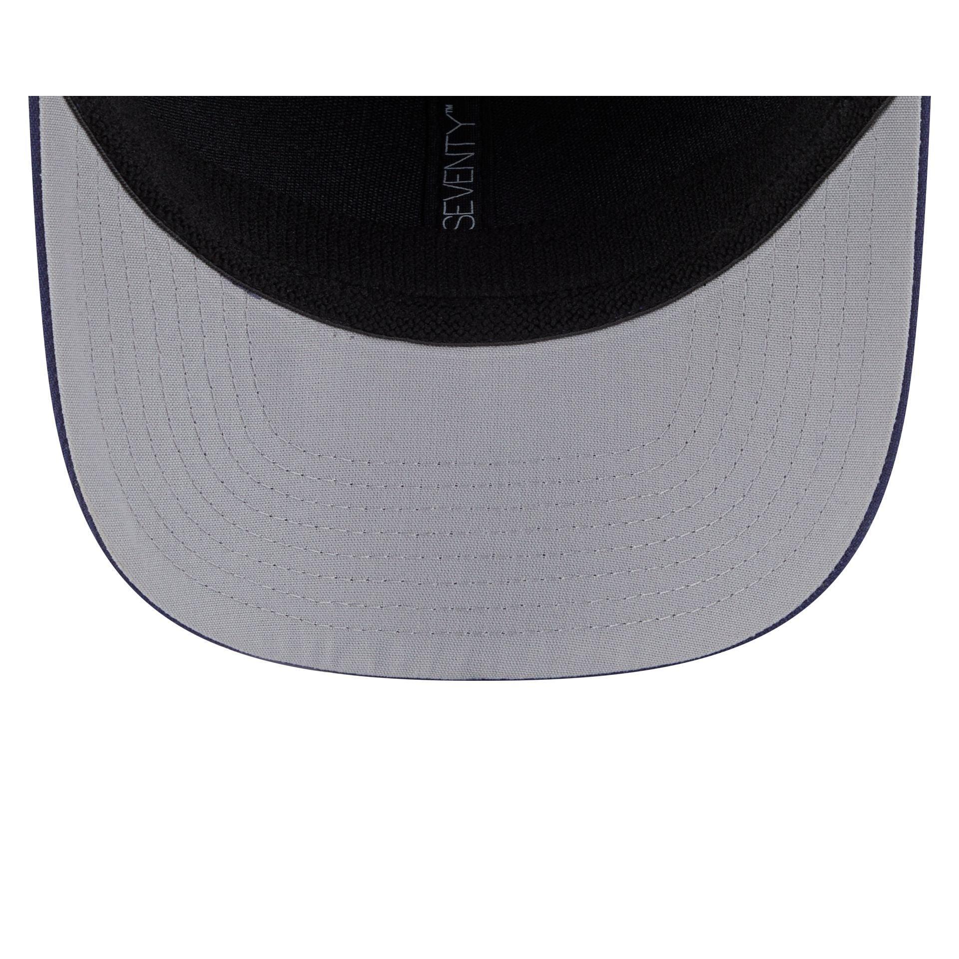 Los Angeles Lakers Circle Patch 9SEVENTY Stretch-Snap Hat Male Product Image