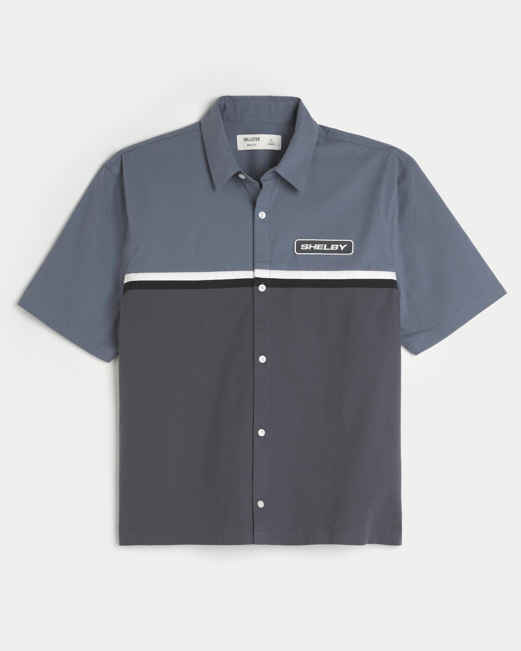 Boxy Short-Sleeve Chevrolet Corvette Graphic Shirt Product Image