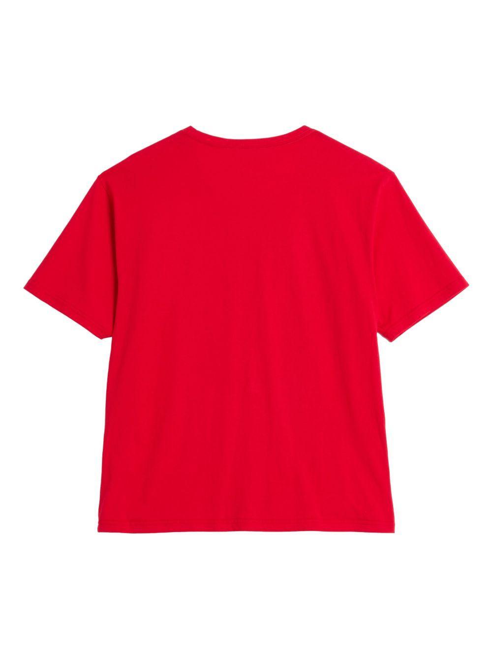 VALENTINO T-shirt Logo In Red Product Image