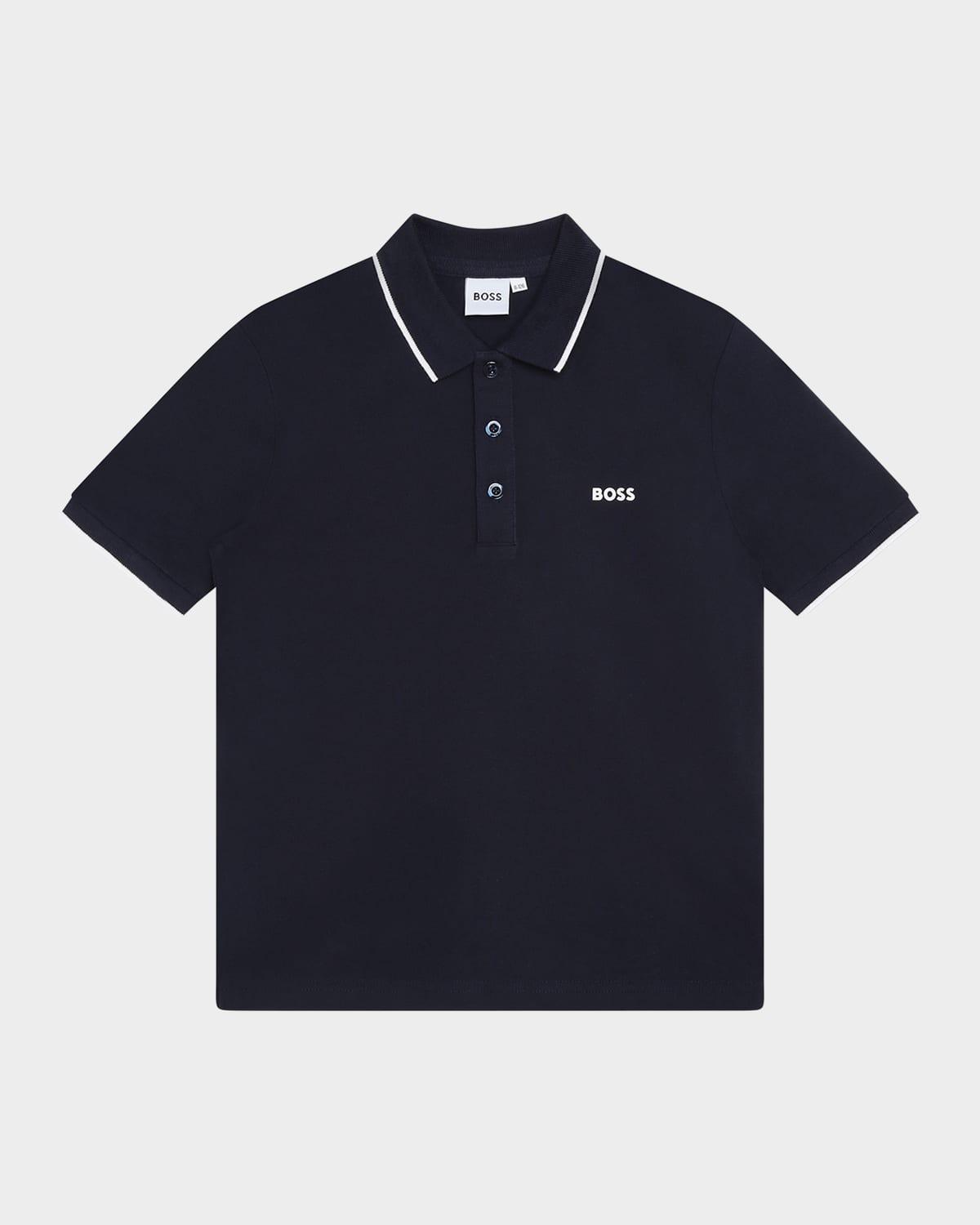 Mens Organic Stretch Cotton Piqu Polo Shirt Product Image