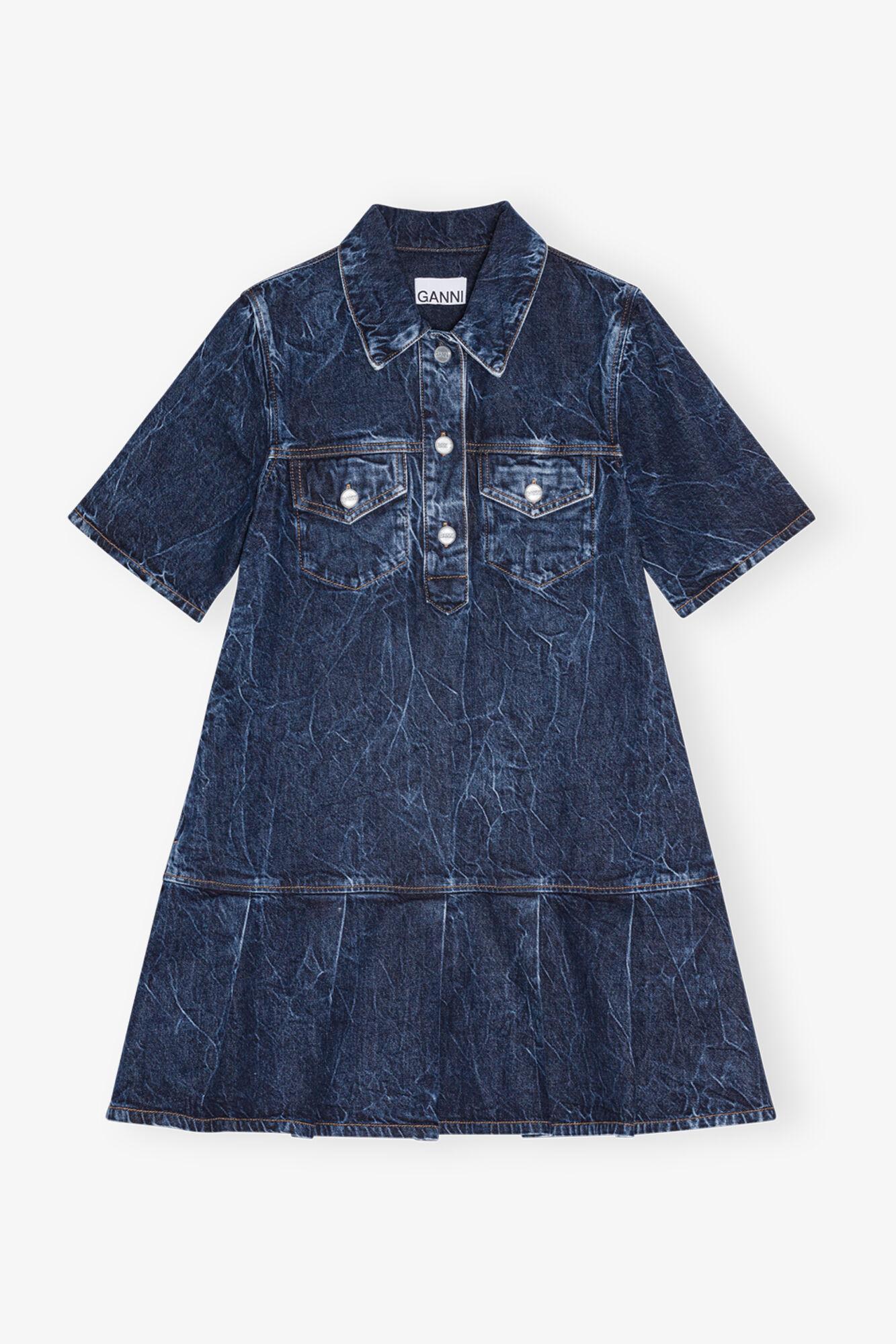 Dark Blue Mini Dress Product Image