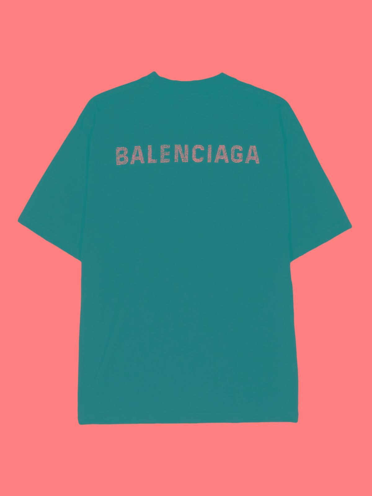 BALENCIAGA Medium Fit T-shirt In Black Product Image