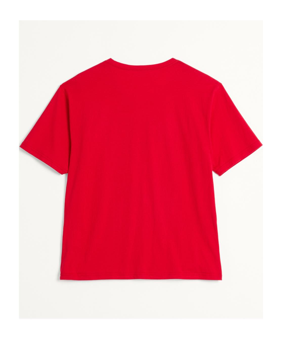 VALENTINO T-shirt Logo In Red Product Image