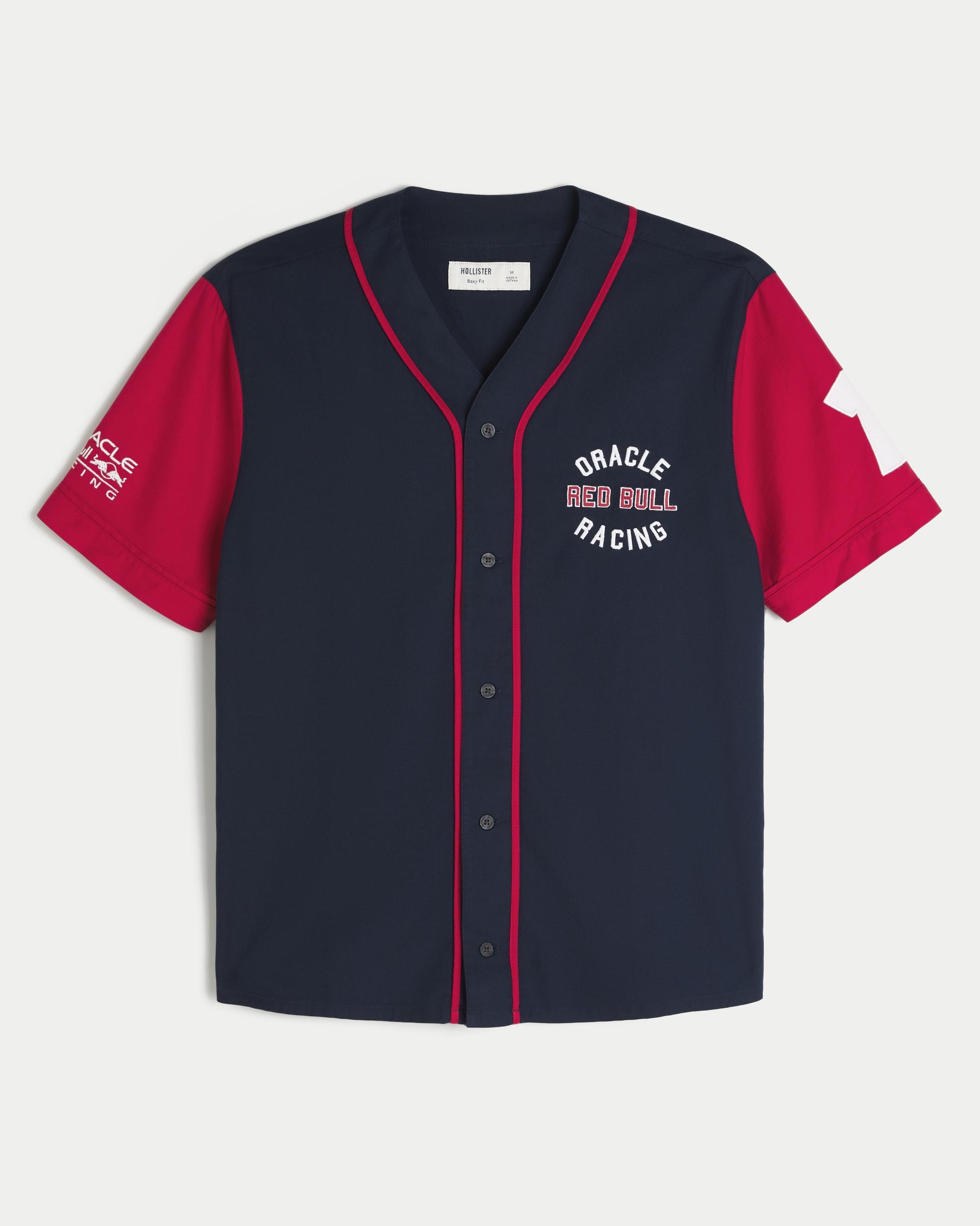 Boxy Oracle Red Bull Racing Baseball Jersey Product Image