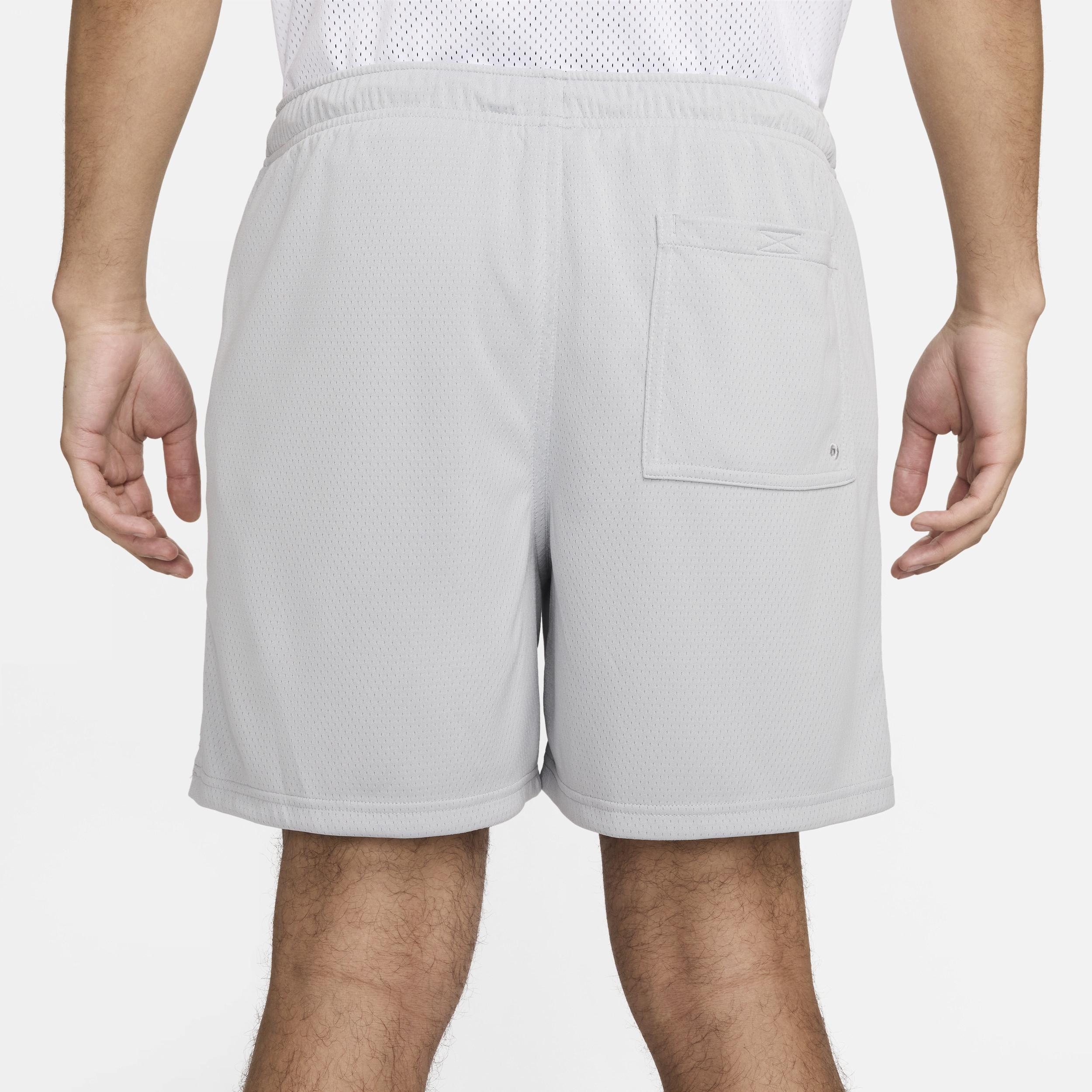 Big & Tall Nike Club Mesh Flow Shorts, Mens Light Grey Grey Product Image