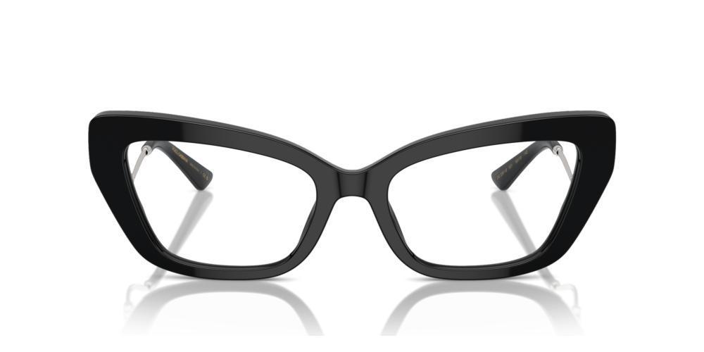 DOLCE & GABBANA Dg 3391b 501 56 Women's Eyeglasses – Black Frame, Demo Lenses Product Image