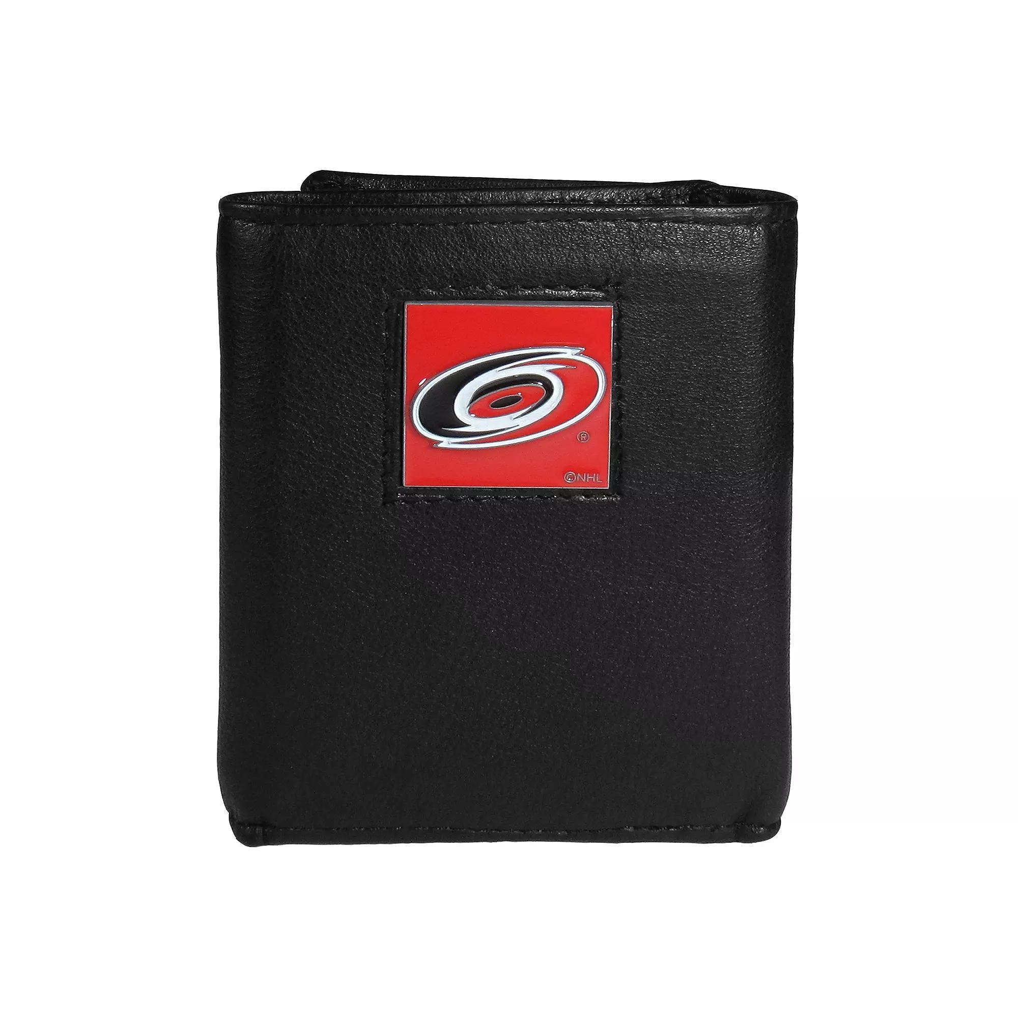 Men's Carolina Hurricanes Trifold Wallet, Black Product Image