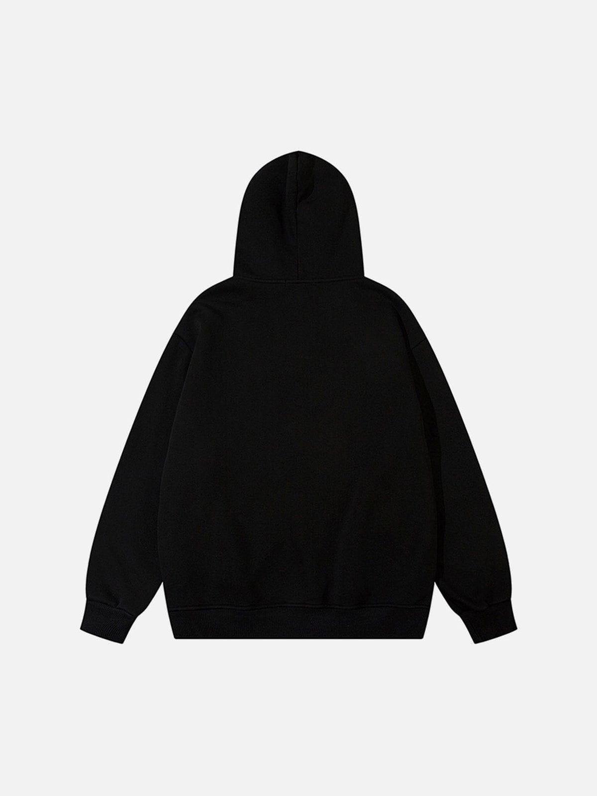 Aelfric Eden Applique Embroidery Star Hoodie Product Image