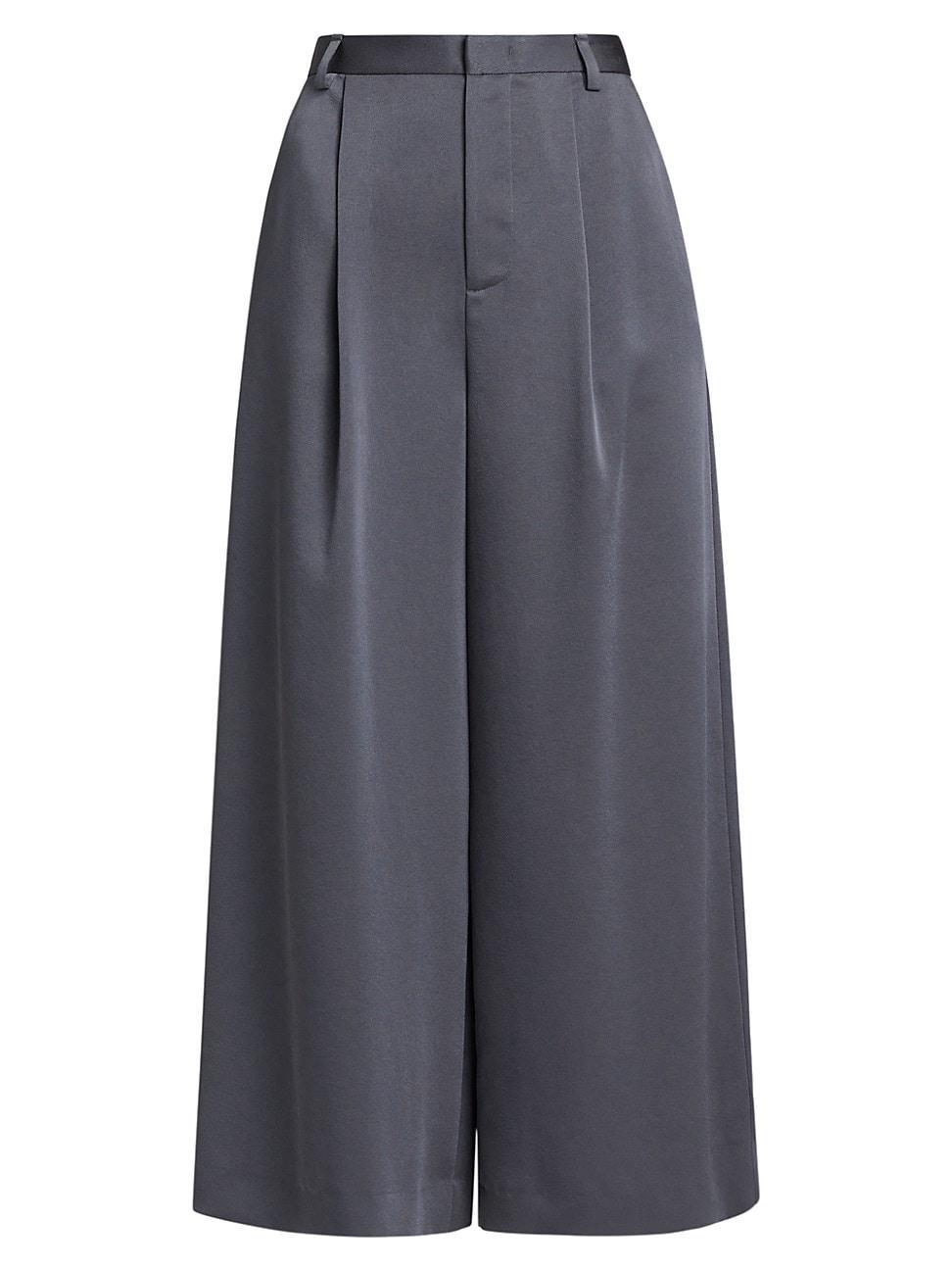 Womens Satin Culottes Product Image