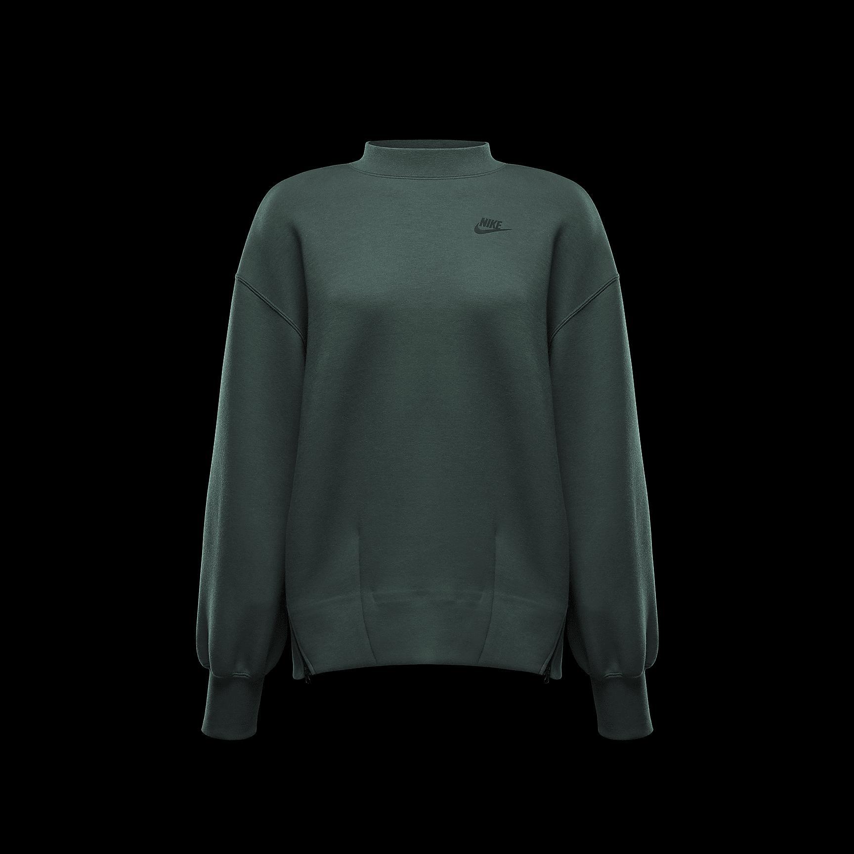 Nike Sportswear Tech Fleece Women's Oversized Crew-Neck Sweatshirt Product Image