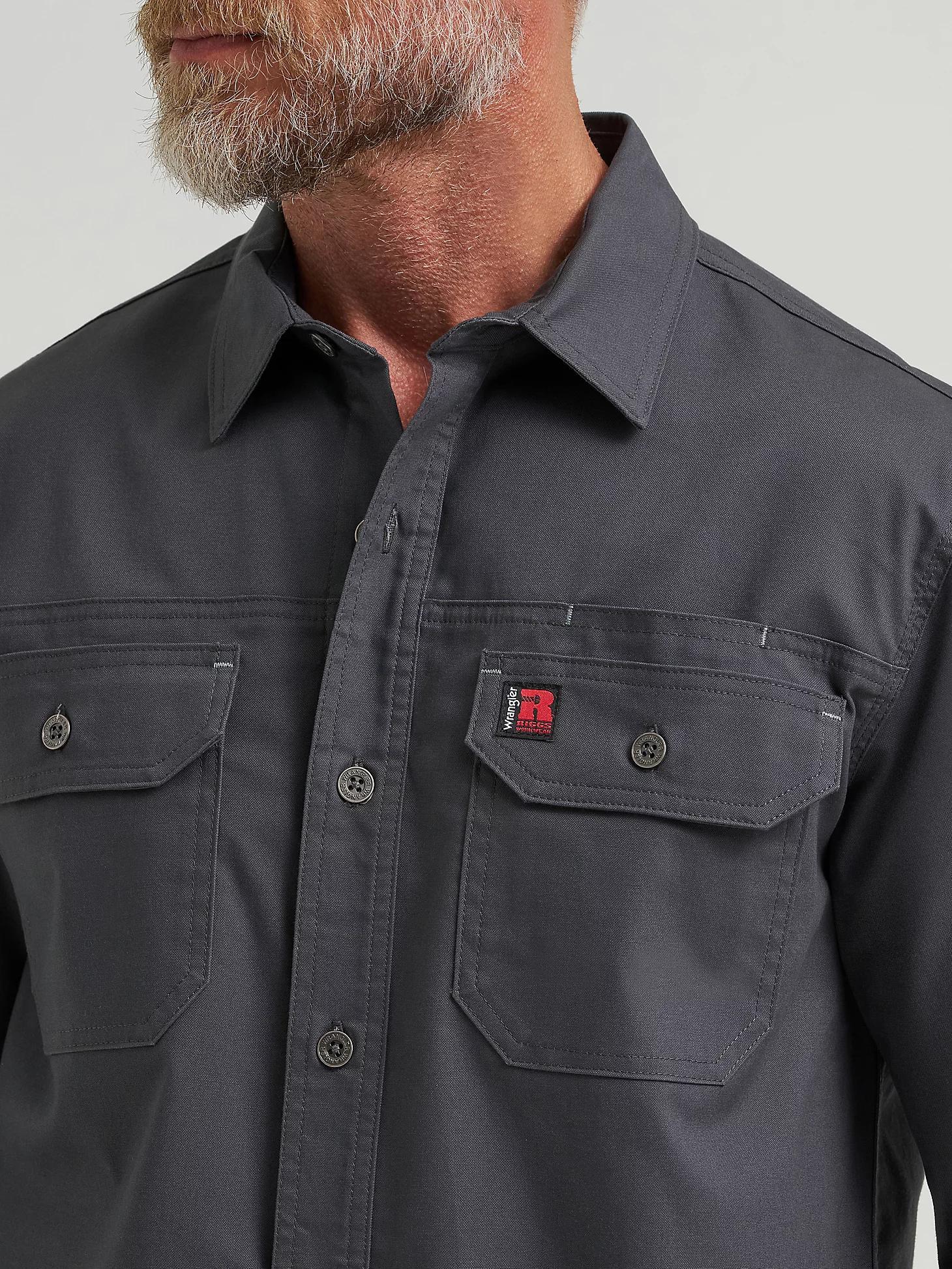 Wrangler® RIGGS Workwear® Ground Cloth Work Shirt | Men's SHIRTS | Wrangler® Product Image