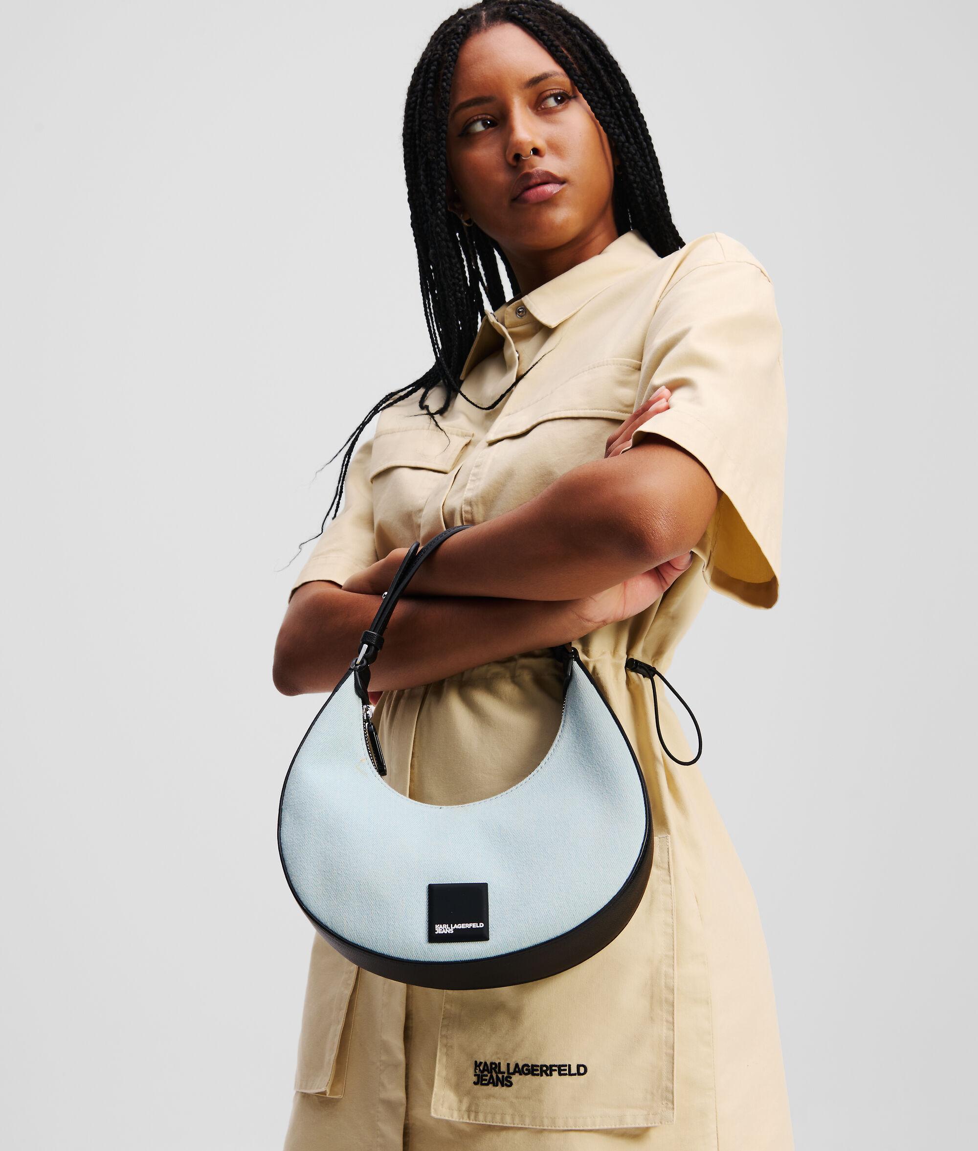 BOX LOGO HALF-MOON SHOULDER BAG Product Image