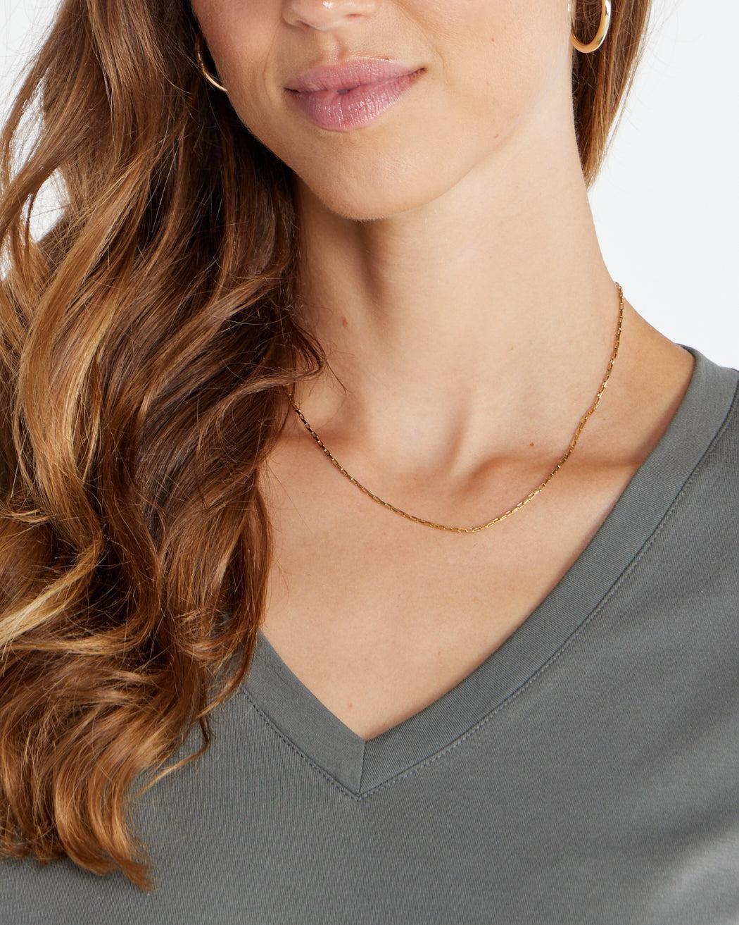 Drift Relaxed V-Neck Tee Product Image