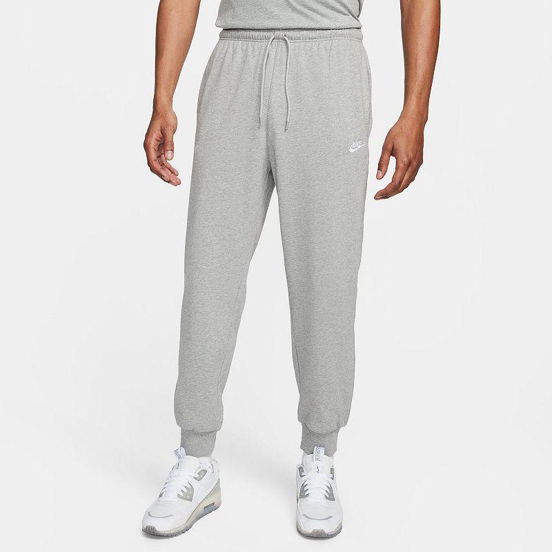 Men's Nike Club Knit Joggers, Size: XXL, Dark Gray Grey Product Image