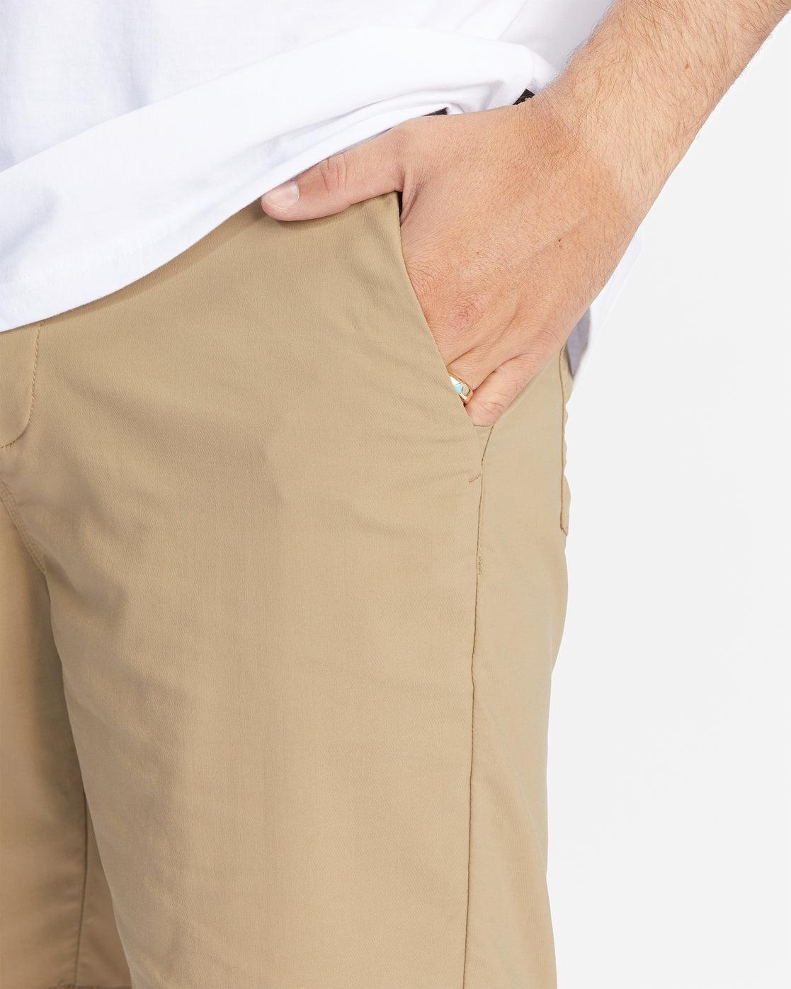 A/Div Surftrek Journey 20" Shorts - Gravel Male Product Image