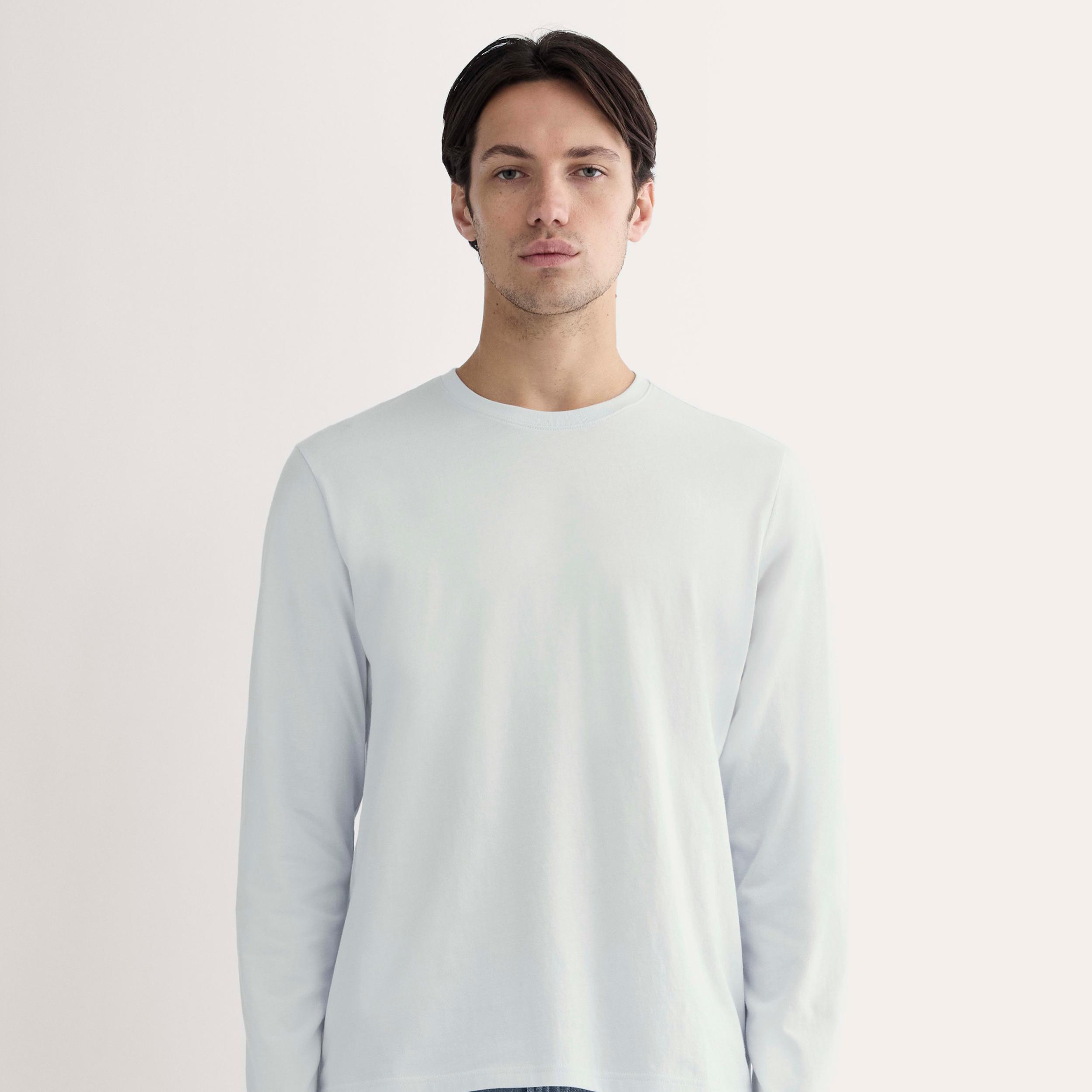 Mens Essential Organic Long-Sleeve T-Shirt by Everlane Product Image