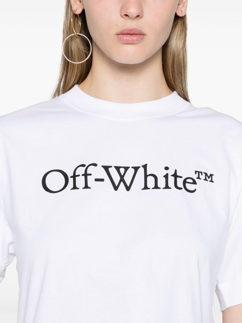 logo-print cropped T-shirt Product Image