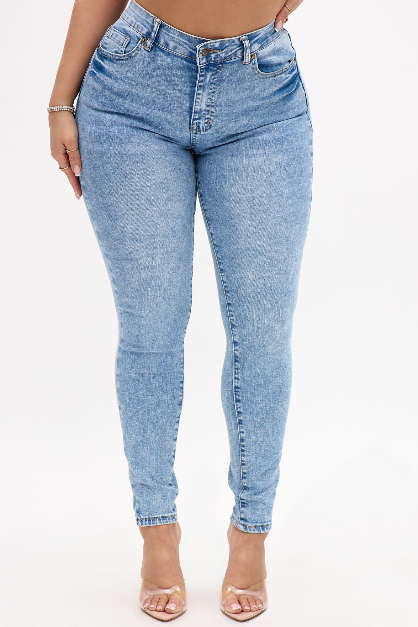 Yes To Heaven Stretch Skinny - Light Wash Product Image