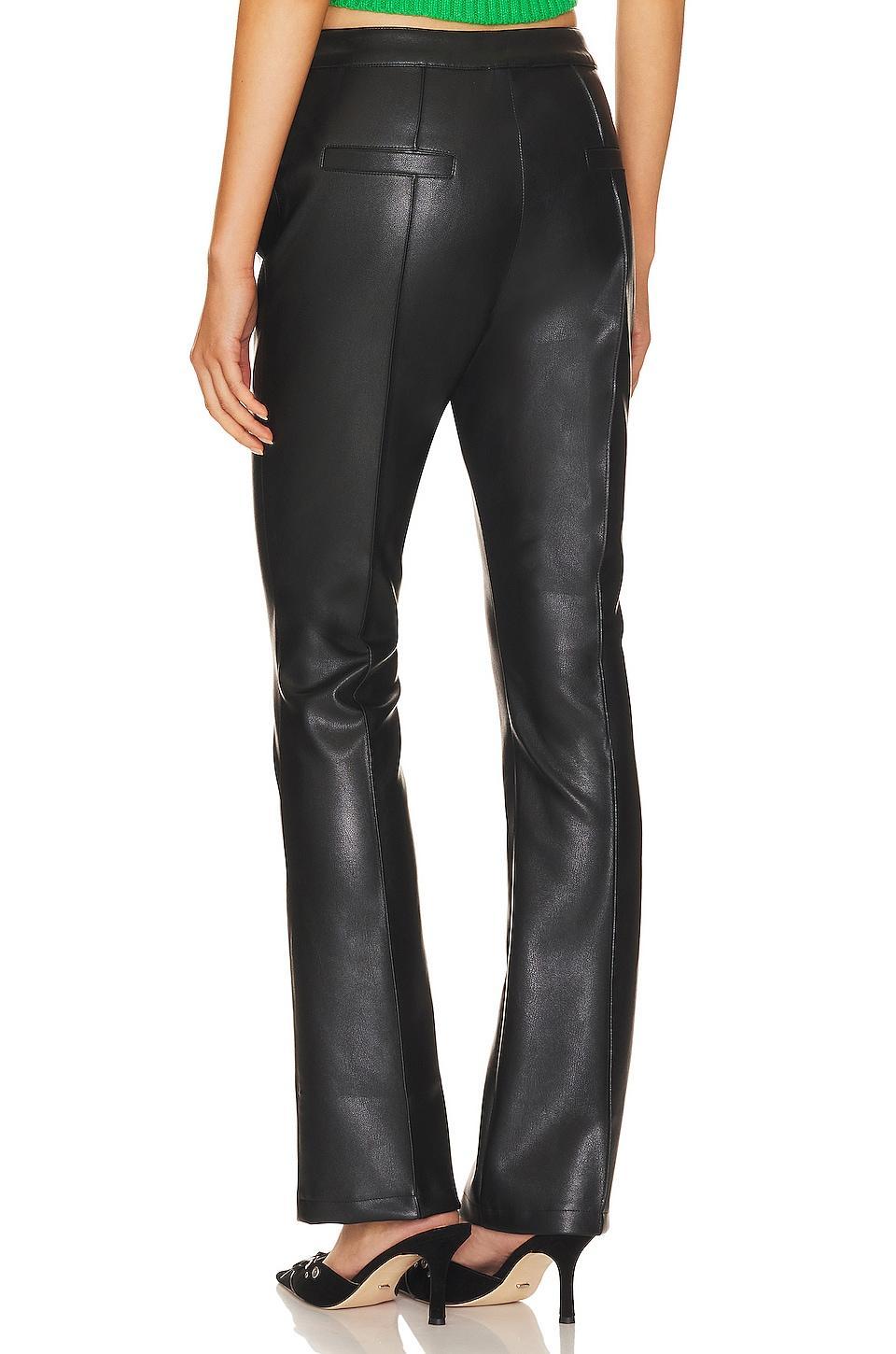 Reina Faux Leather Pants Line & Dot Product Image