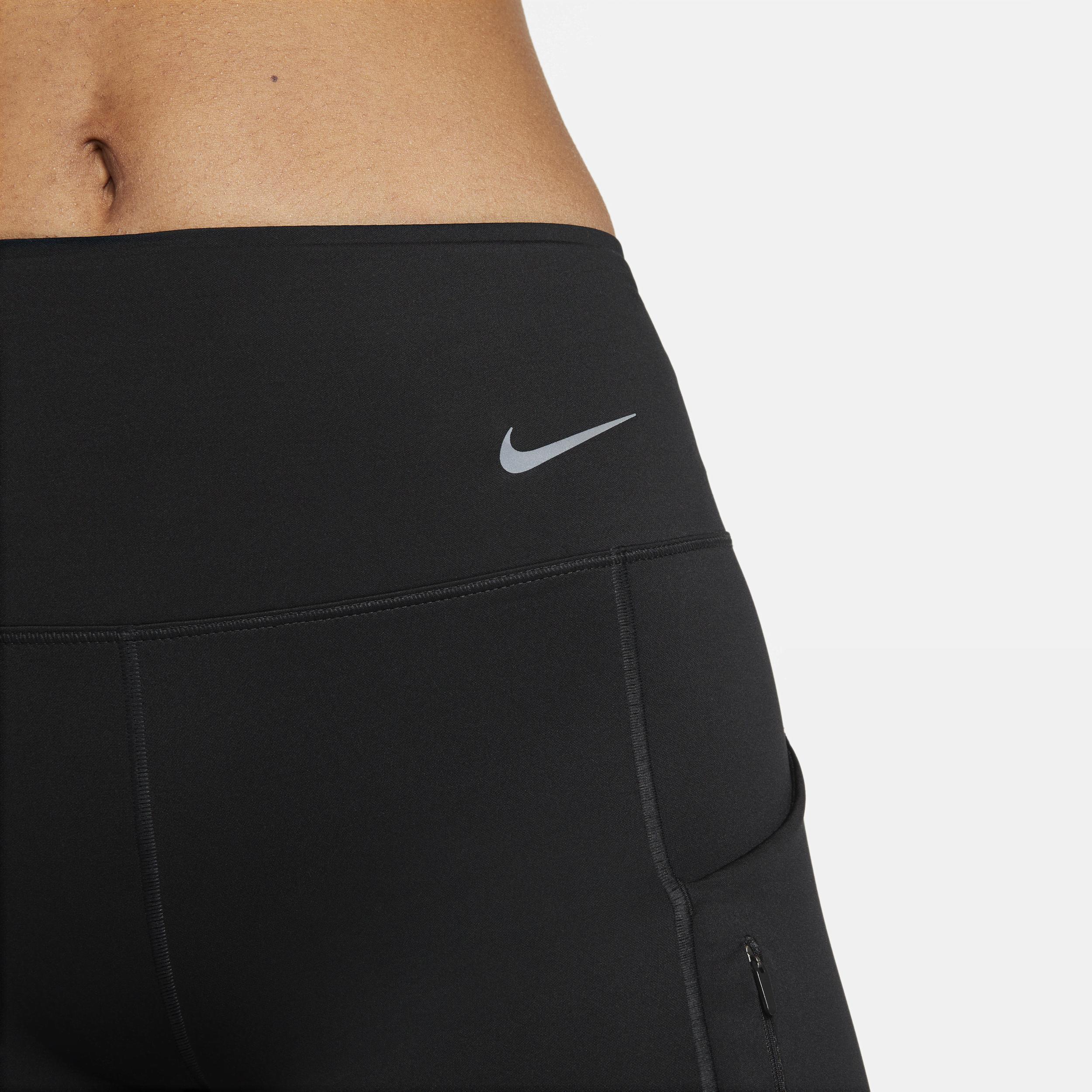 Nike Womens Go Firm-Support Mid-Rise 8 Biker Shorts with Pockets Product Image