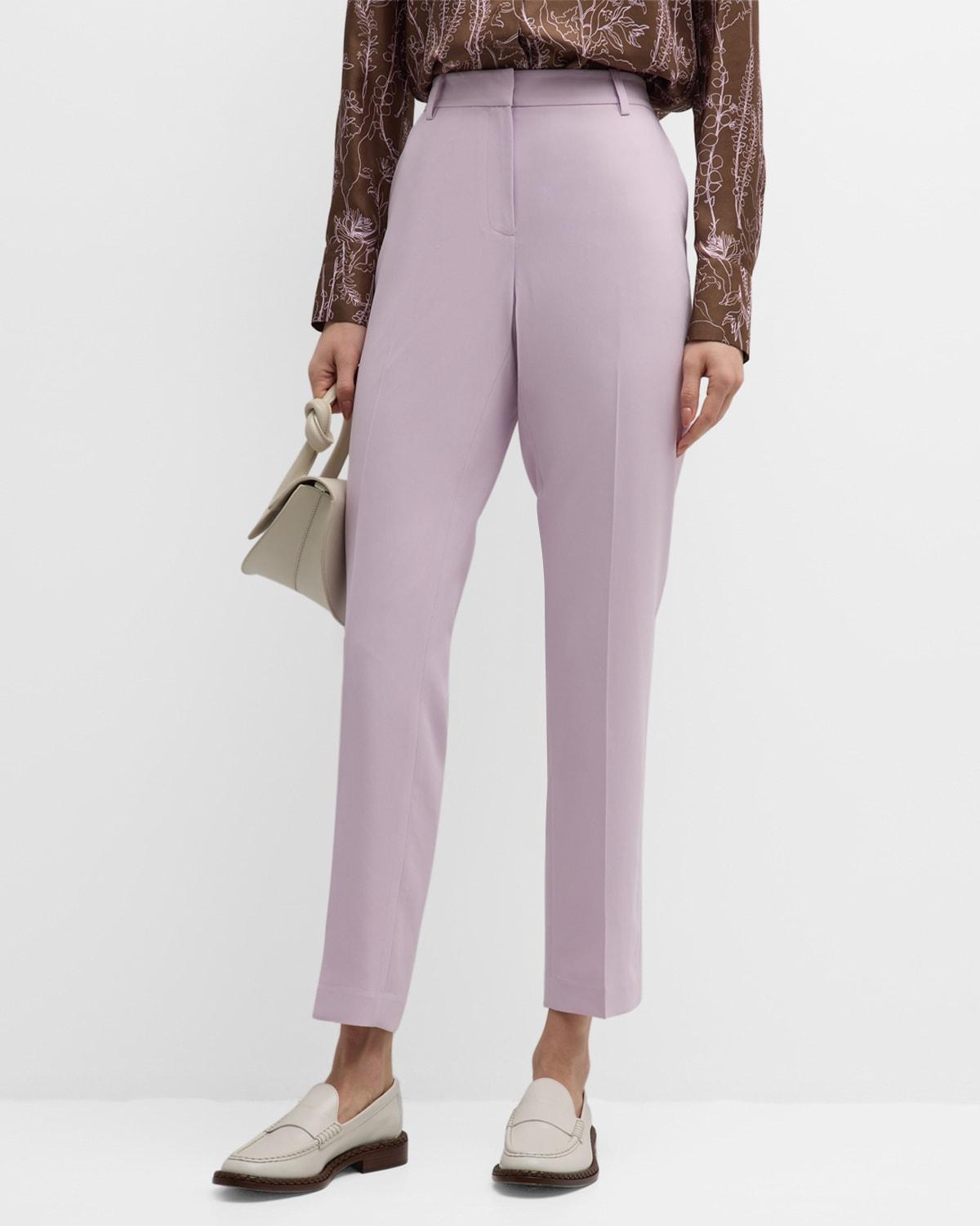 Clinton Finesse Crepe Ankle Pants Product Image