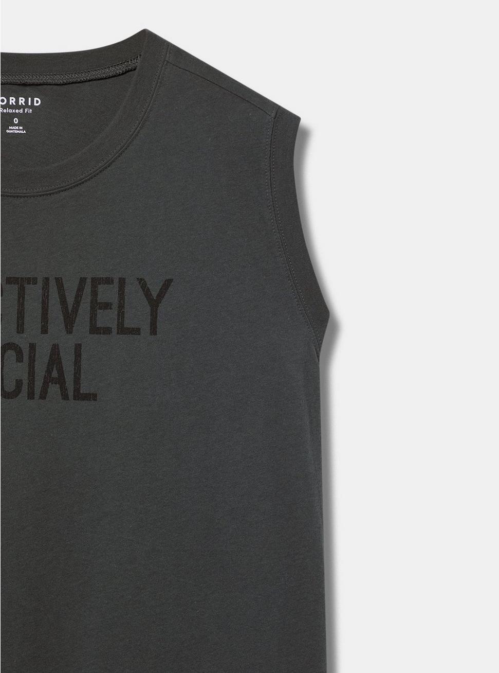 Selectively Social Relaxed Heritage Jersey Tank Product Image