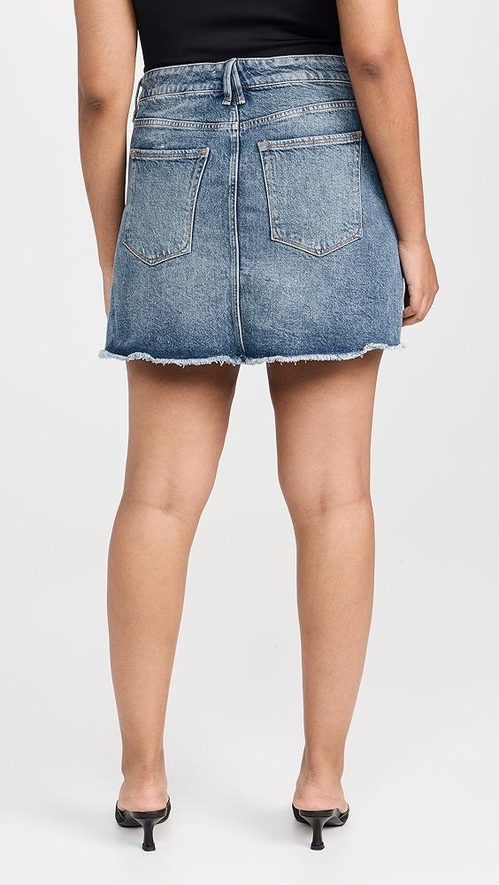 Good American Denim Uniform Mini Skirt | Shopbop Product Image