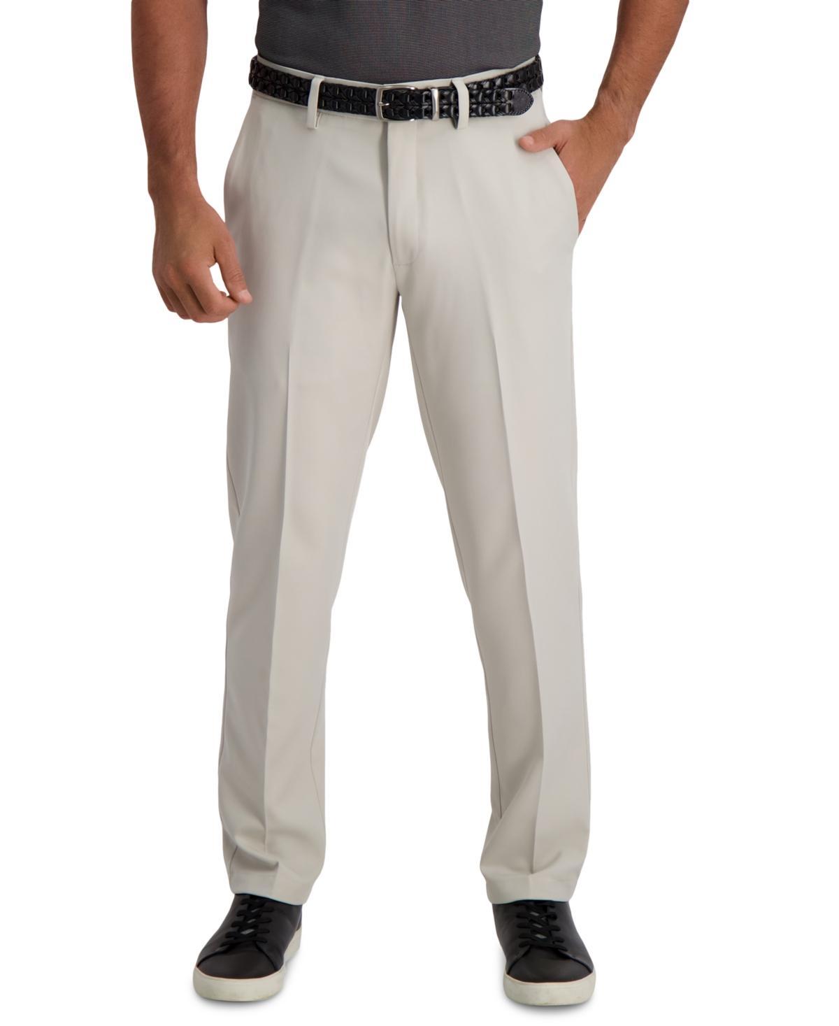 Haggar Mens Cool 18 Pro Slim-Fit 4-Way Stretch Moisture-Wicking Non-Iron Dress Pants Product Image
