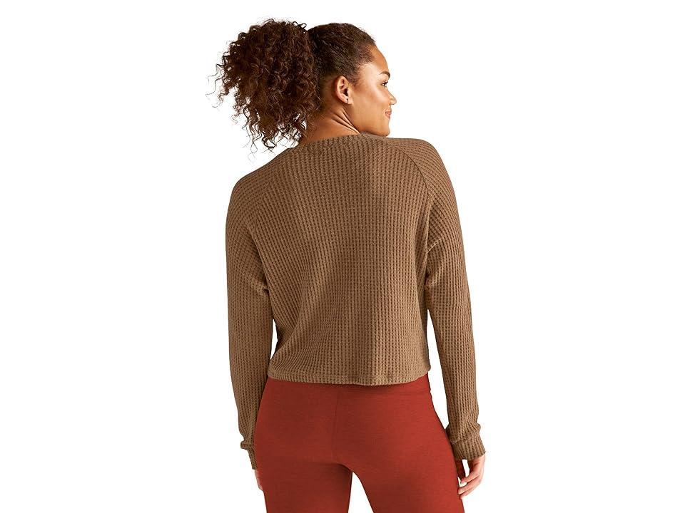Beyond Yoga Free Style Pullover (Toffee) Women's Clothing Product Image