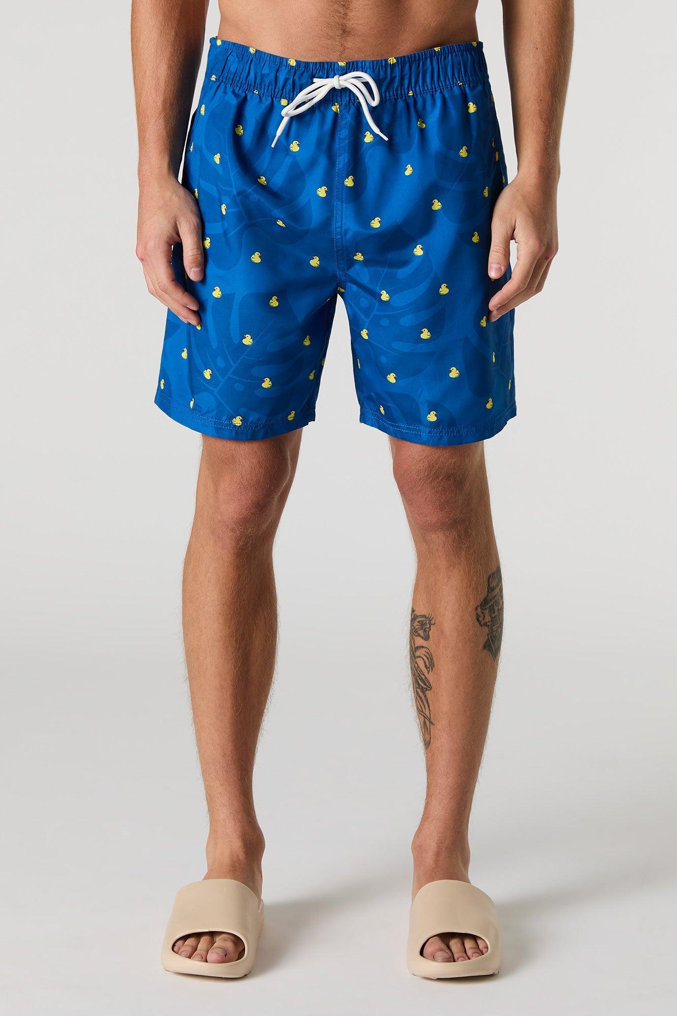 Summer Print Drawstring Short Male Product Image