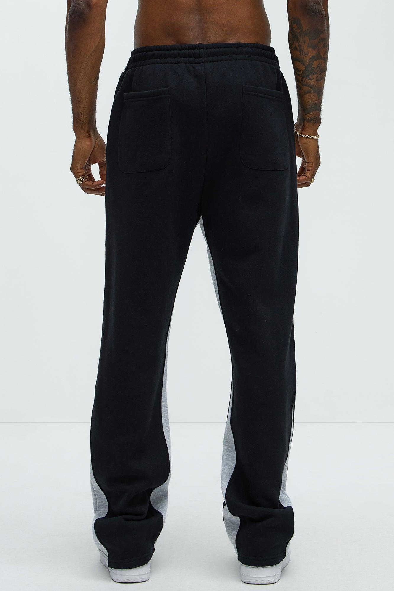 Raiders Bold Flare Sweatpants - Black Product Image
