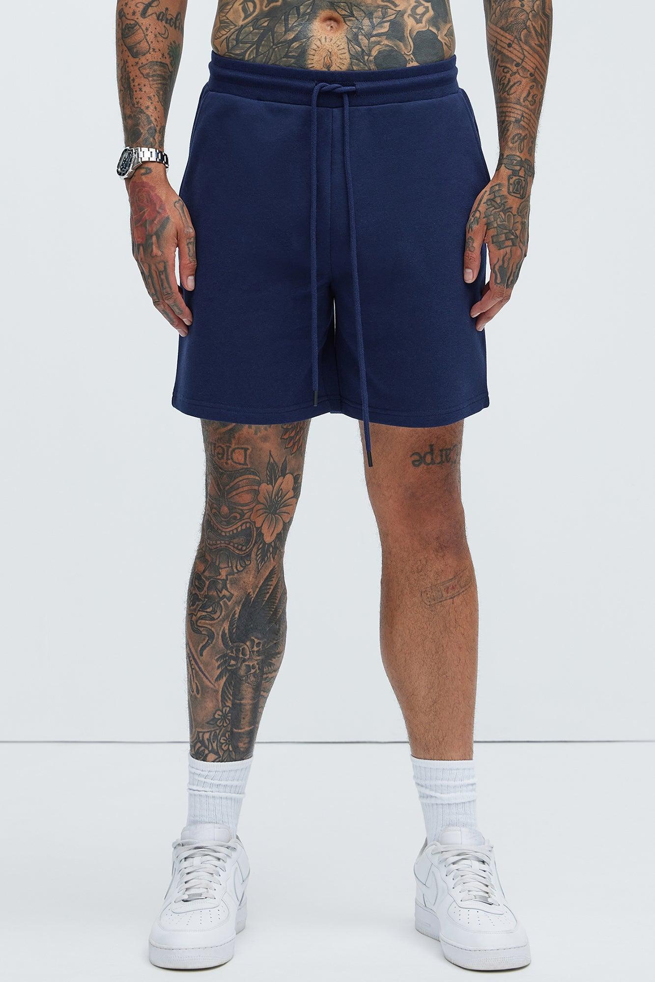 Tyson Sweatshort - Navy Product Image