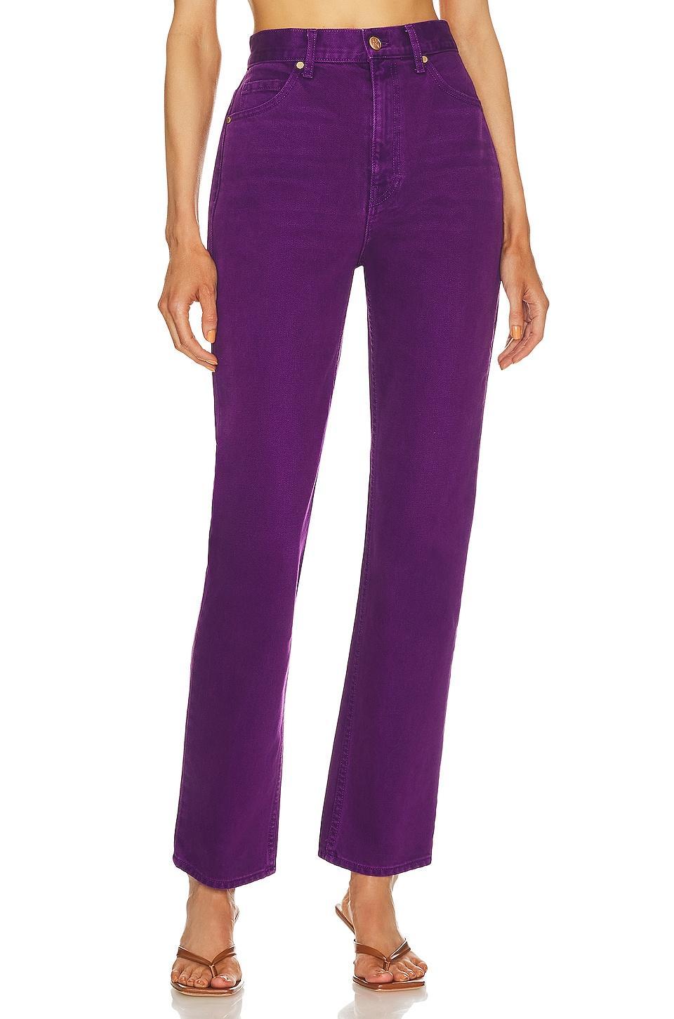 Womens The Agnes Straight-Leg Jeans Product Image