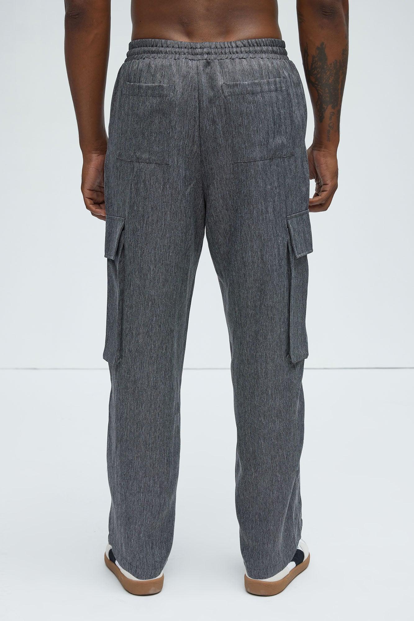 Double Time Cargo Straight Pants - Grey/combo Product Image