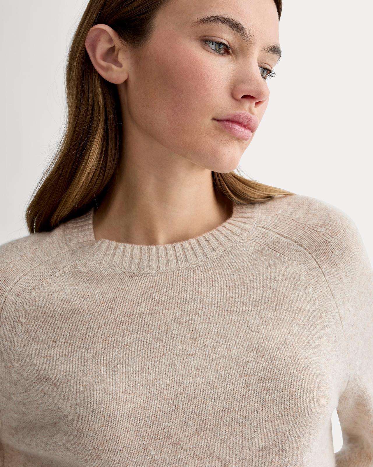 The Boxy Crew in Cashmere Product Image