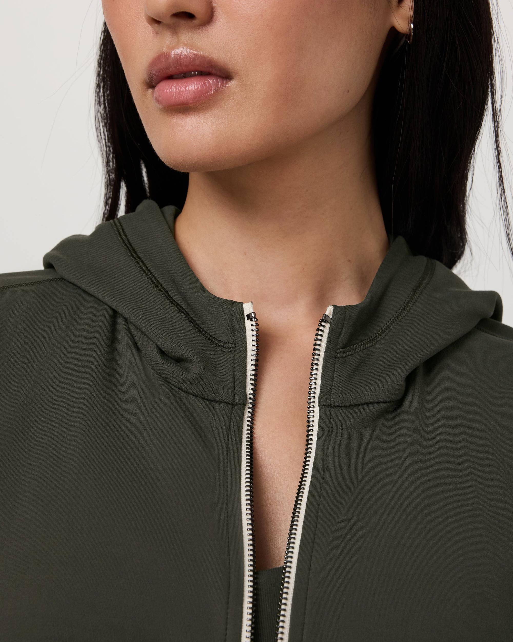 Halo Modern Full Zip Hoodie Product Image