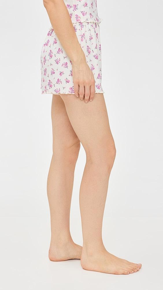 Z Supply Amour Ditsy Shorts | Shopbop Product Image