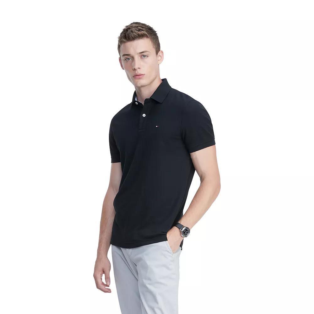 Men's Tommy Hilfiger Justin Polo, Size: XS, Gray Grey Product Image