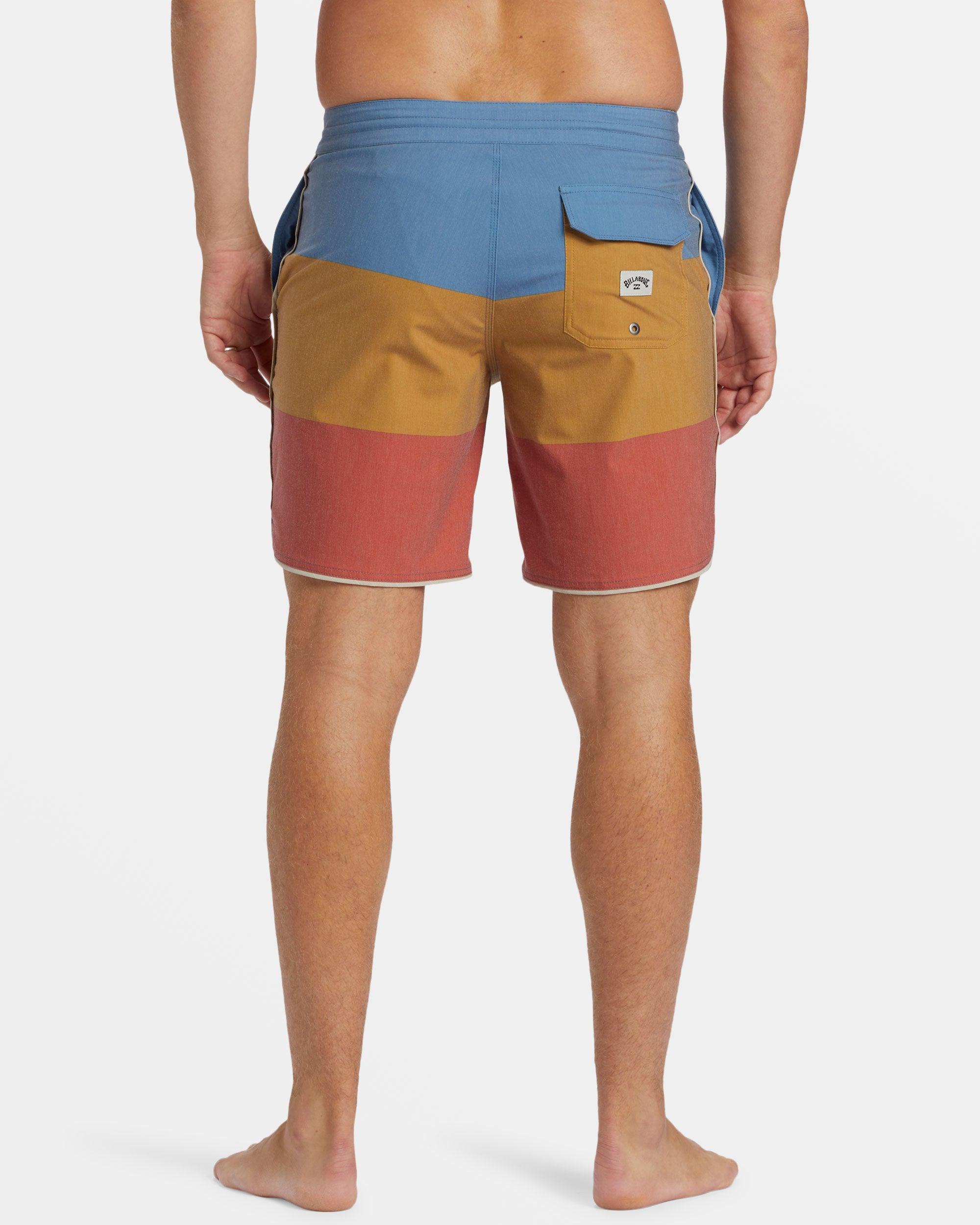 73 Lo Tide 18" Boardshorts - Dusty Red Male Product Image