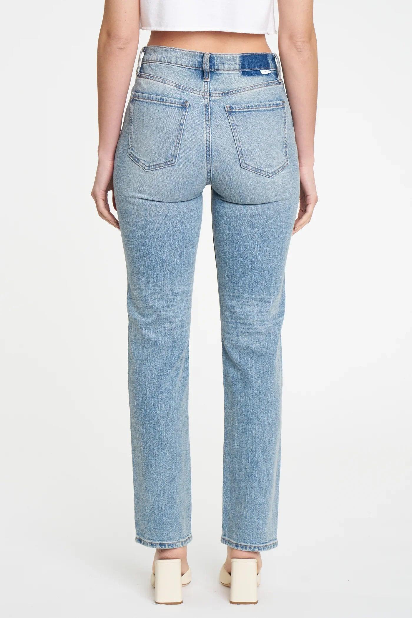 Smarty Pants High Rise Slim Straight in Wink Product Image