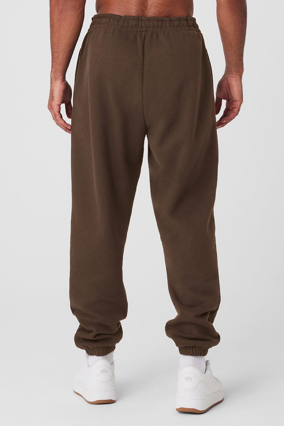 Cuffed Renown Heavy Weight Sweatpant - Espresso Male Product Image